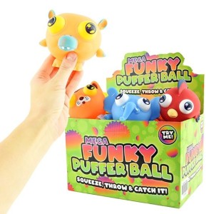 Fluffy Pufferbal Dieren 10 cm